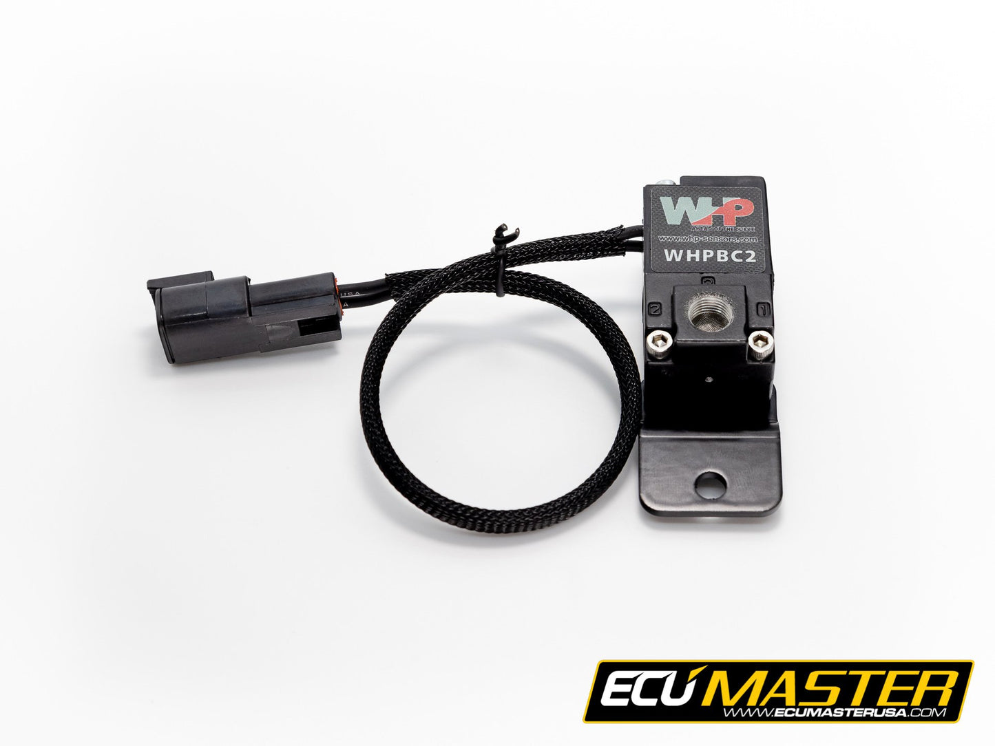 WHP Boost Control Solenoid Kit- Black Fittings and Bracket **Out of Stock**