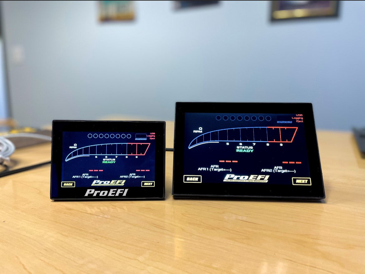 ProEFI 5" or 7" Color Can Display Logger