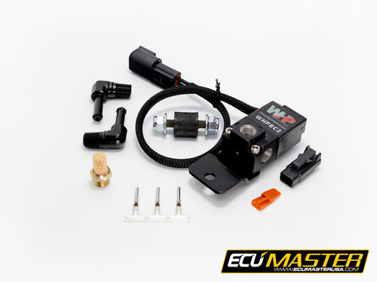 WHP Boost Control Solenoid Kit- Black Fittings and Bracket **Out of Stock**